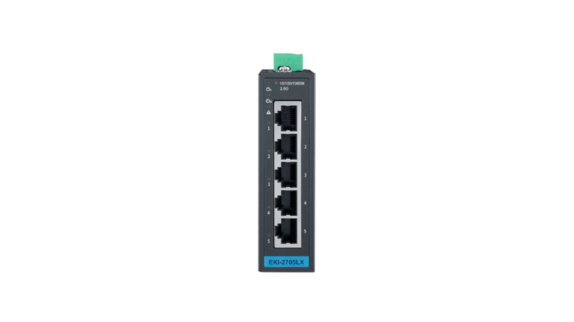 5-port 2.5GbE Unmanaged Ind. Ethernet Switch